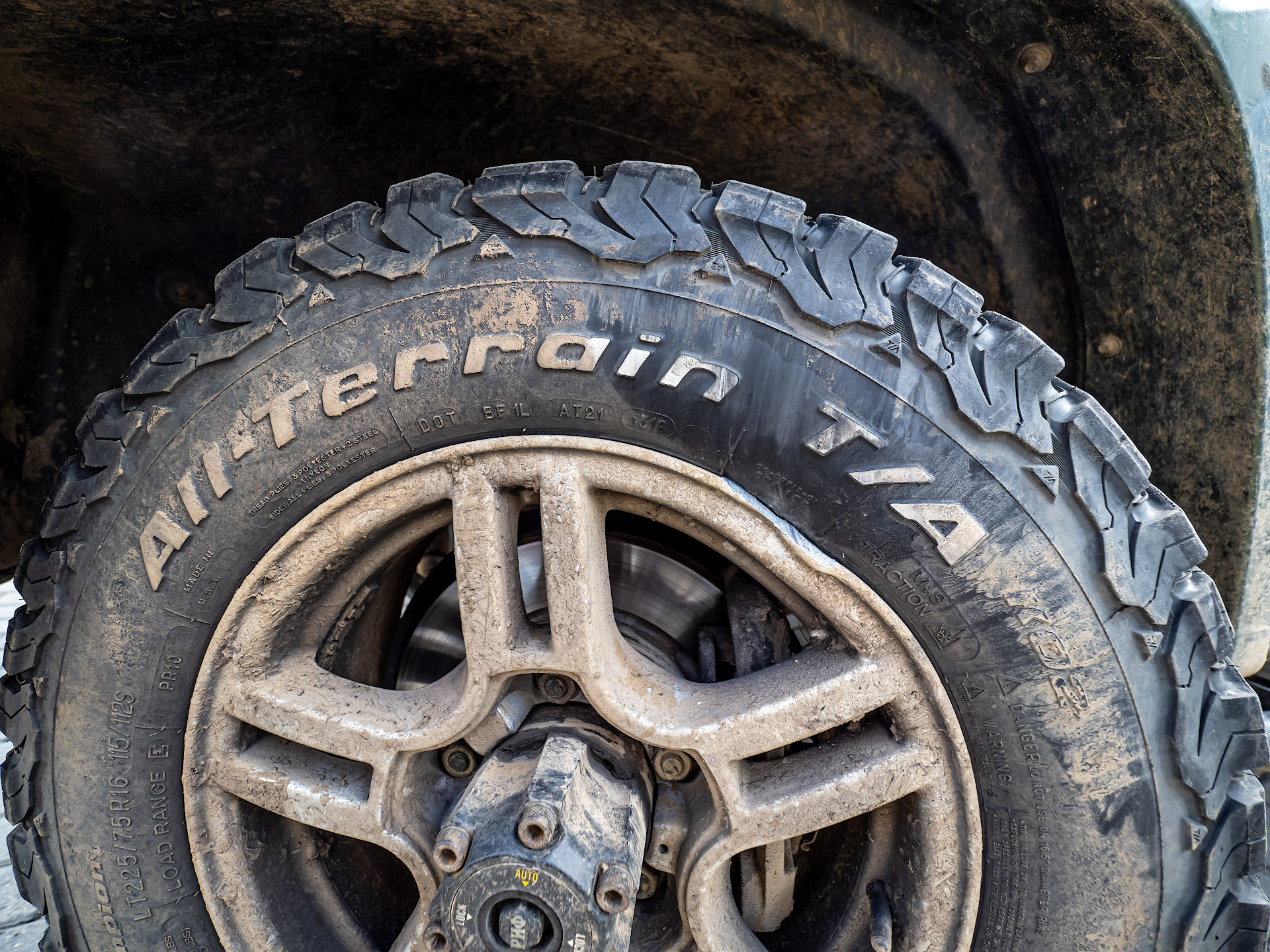 Маркировка шин bfgoodrich all terrain a t ko2