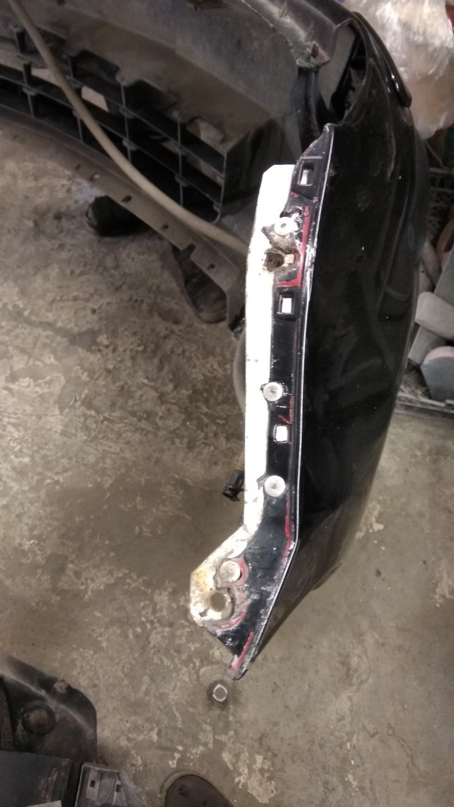 622249U000 Кронштейн бампера правый NISSAN INFINITI | Запчасти на DRIVE2