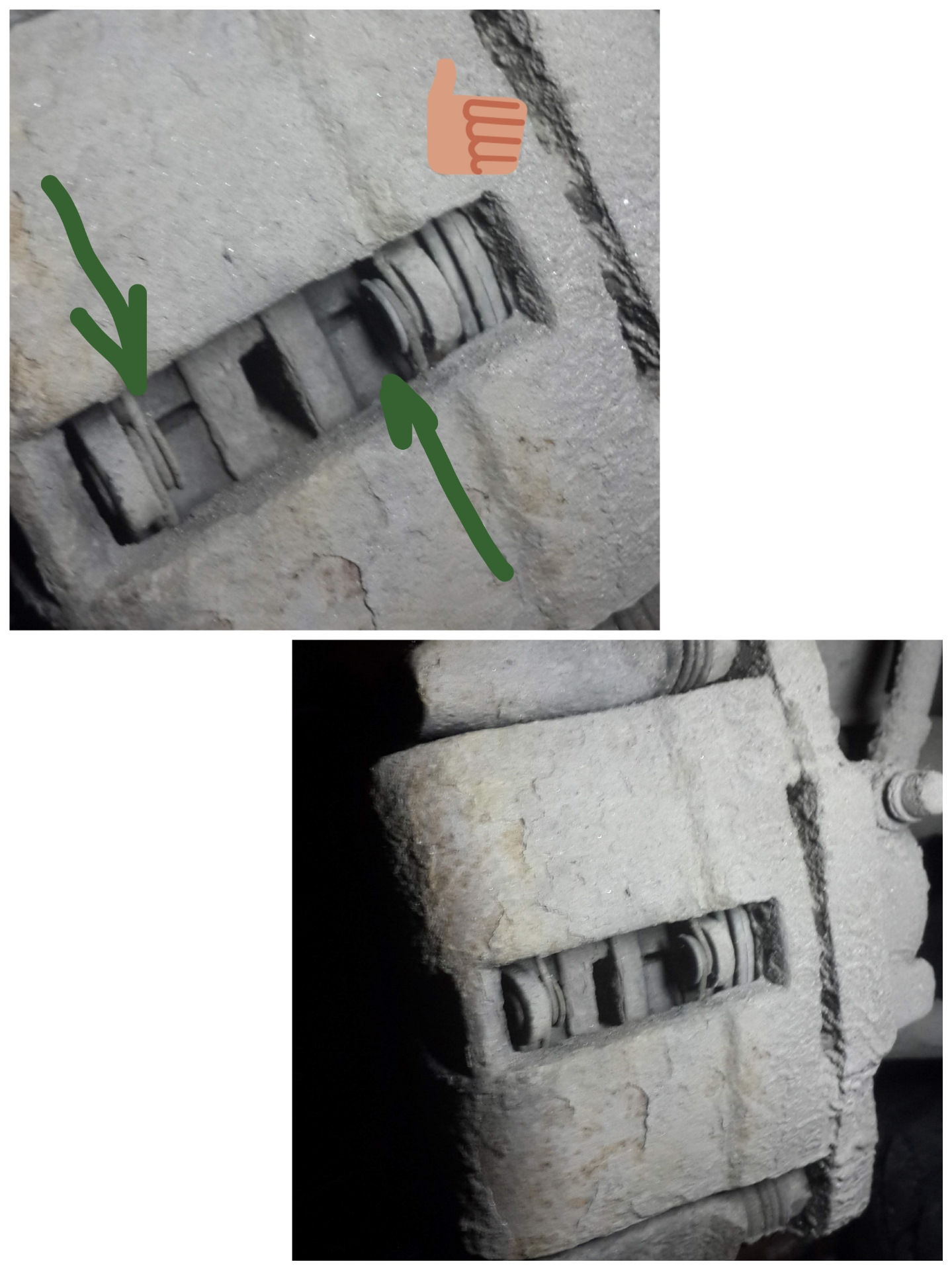 ПЕРЕДНИЕ ТОРМОЗНЫЕ КОЛОДКИ. Проверяем и, если надо, то меняем. — Lada ...