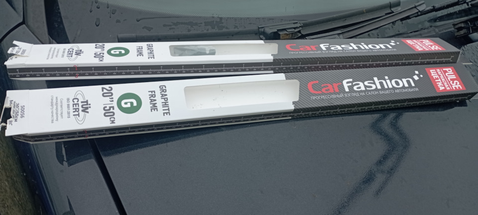 Заменил щётки стеклоочистителя на каркасные. — Lada Приора седан, 1,6 л ...