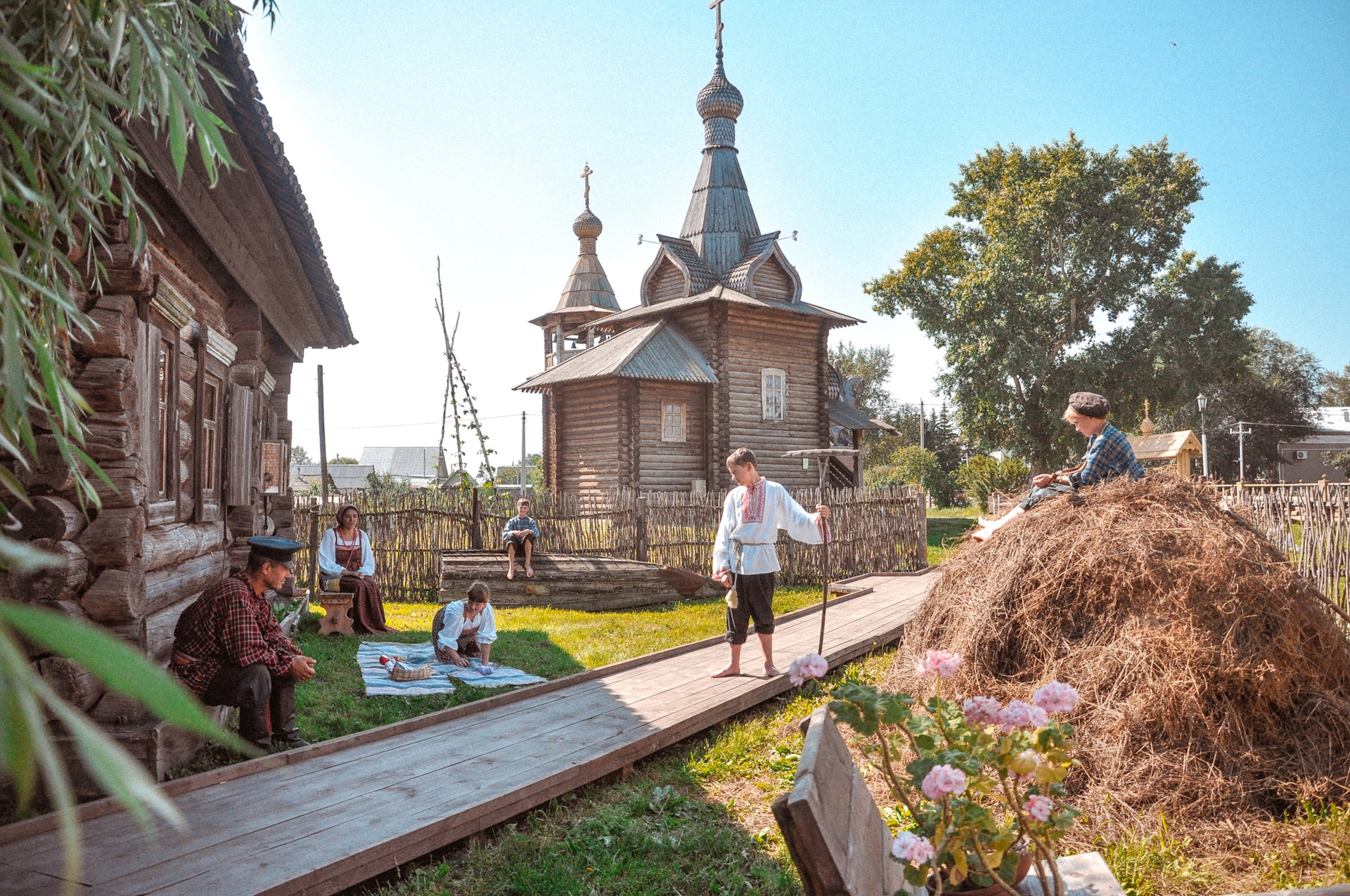 Старина Сибирская, Большеречье Омская область