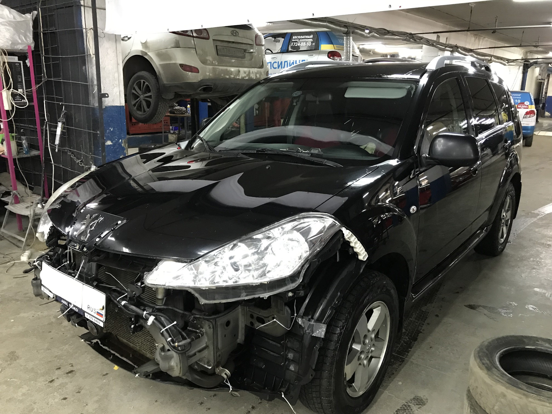 Peugeot 4007, восстановление после ДТП и реанимация внешнего вида. —  Restart BodyWorks на DRIVE2