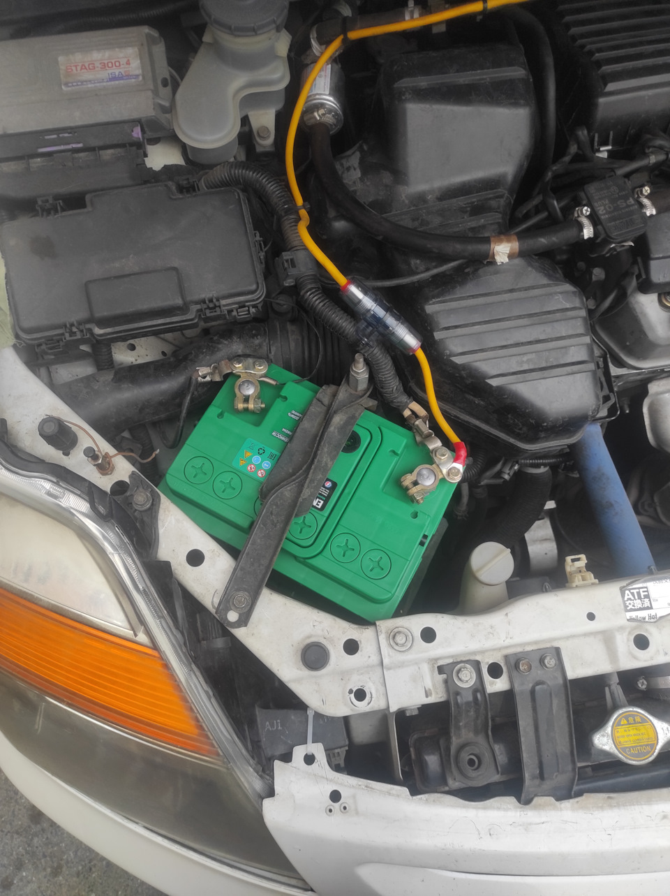 Новая батарейка — Honda Stream (RN), 1,7 л, 2001 года | расходники | DRIVE2