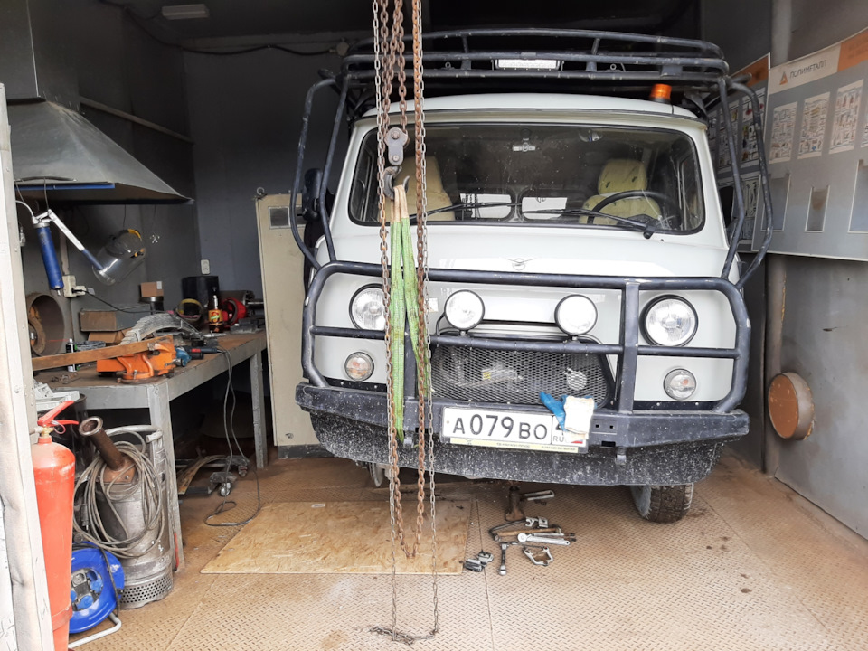 Доработка и усиление передних рессор. Устранение перекоса кабины. — УАЗ ...