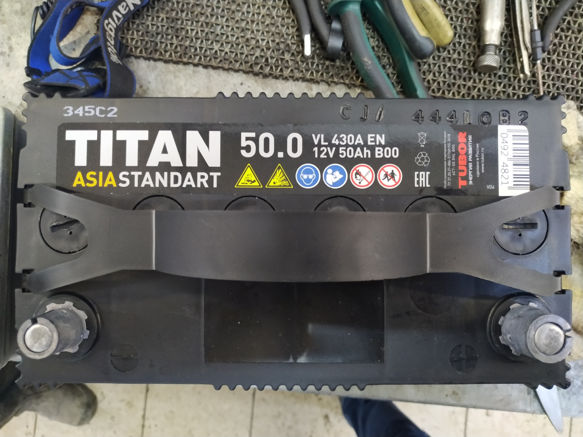 Установка сигнализации и нового АКБ. — Honda CR-V (RD1, RD2), 2 л, 1999 ...