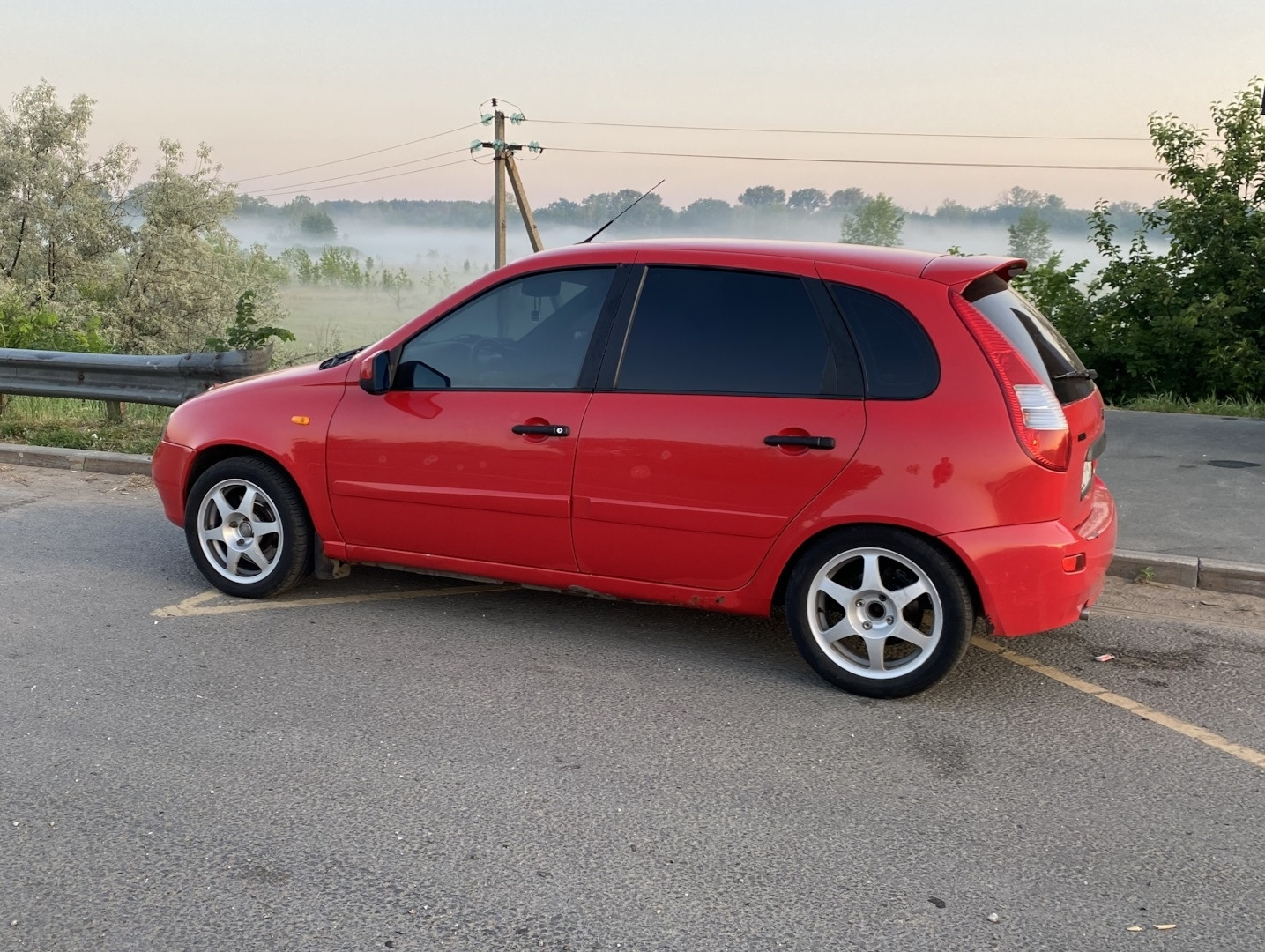 Комплект под ВАЗовские диски 4*98 — Daewoo Lanos, 1,3 л, 1997 года ...
