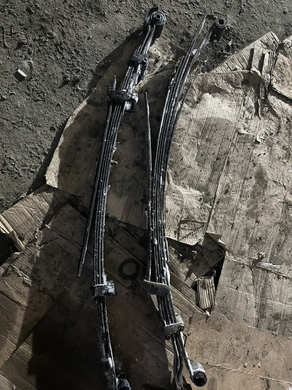 Замена рессор на аналог Dominant MT41050A094S2 — Mitsubishi L200 (4G ...