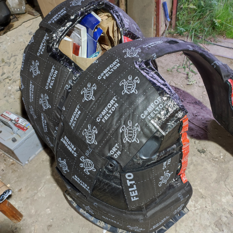 Шумоизоляция передних арок локеров и задних крыльев изнутри — Hyundai ...