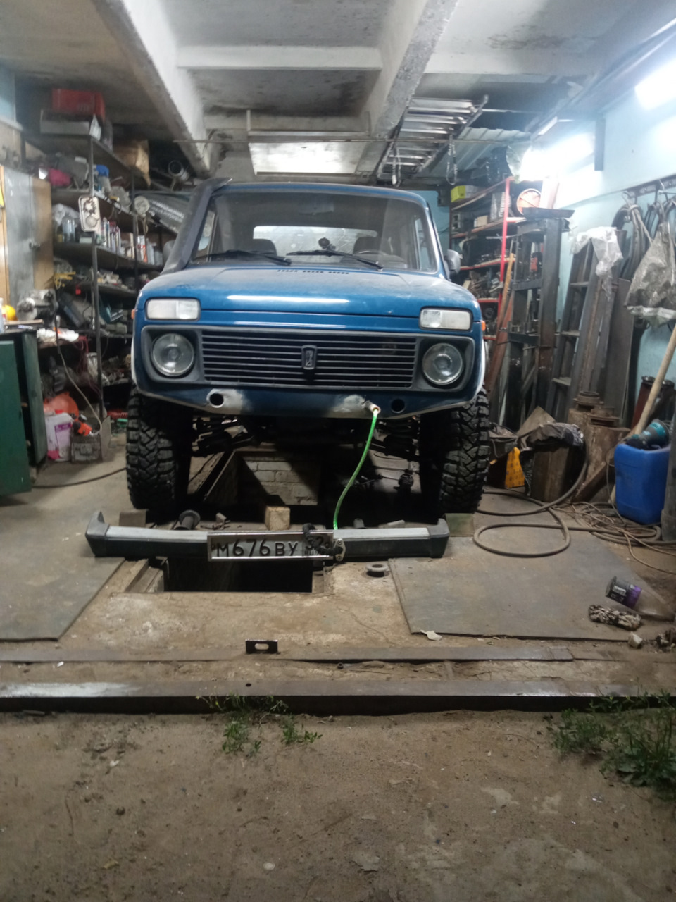 Колесики — Lada 4x4 3D, 1,7 л, 2002 года | шины | DRIVE2