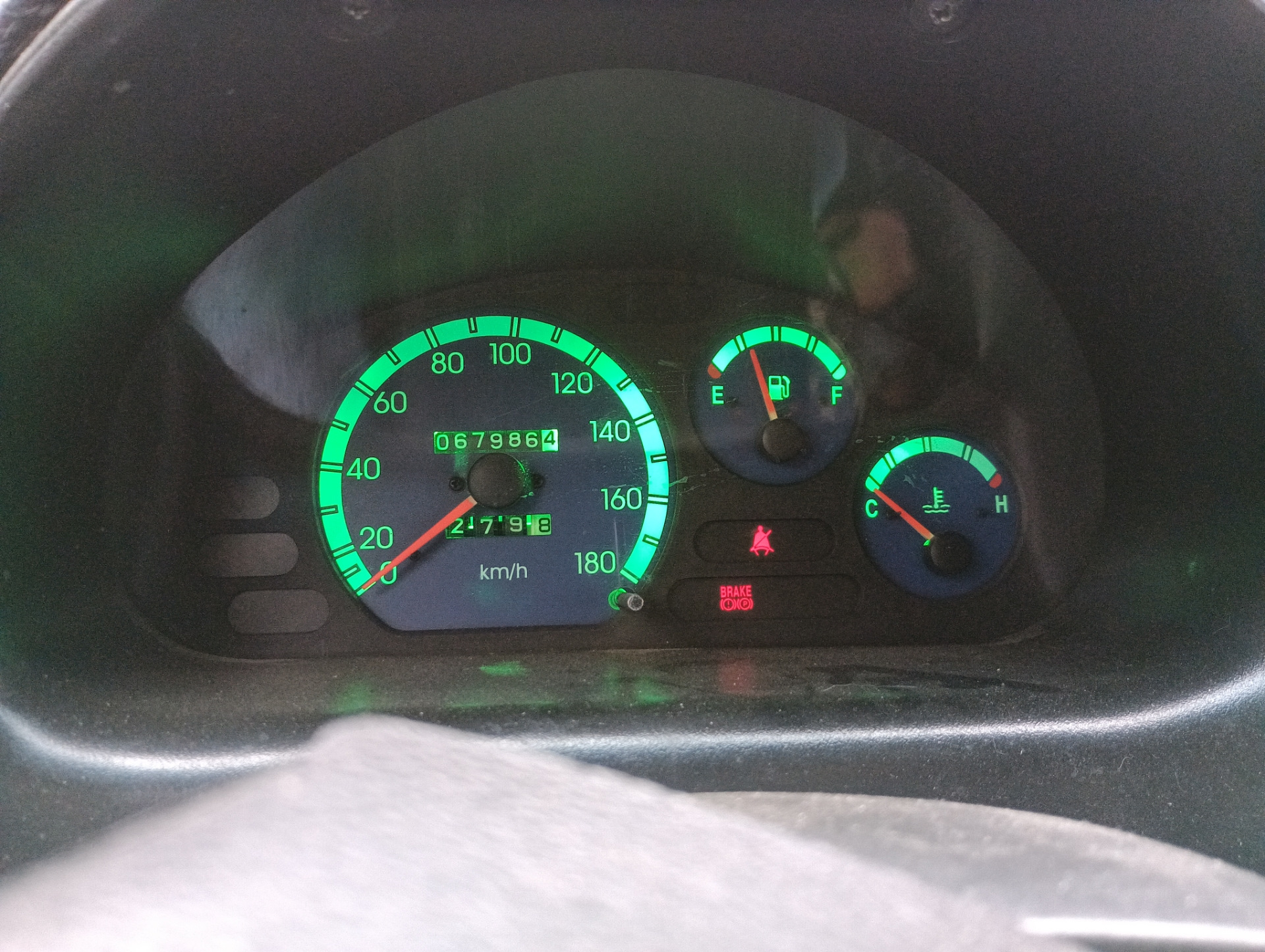 Новая подсветка щитка. — Daewoo Matiz (M100, M150), 0,8 л, 2014 года ...