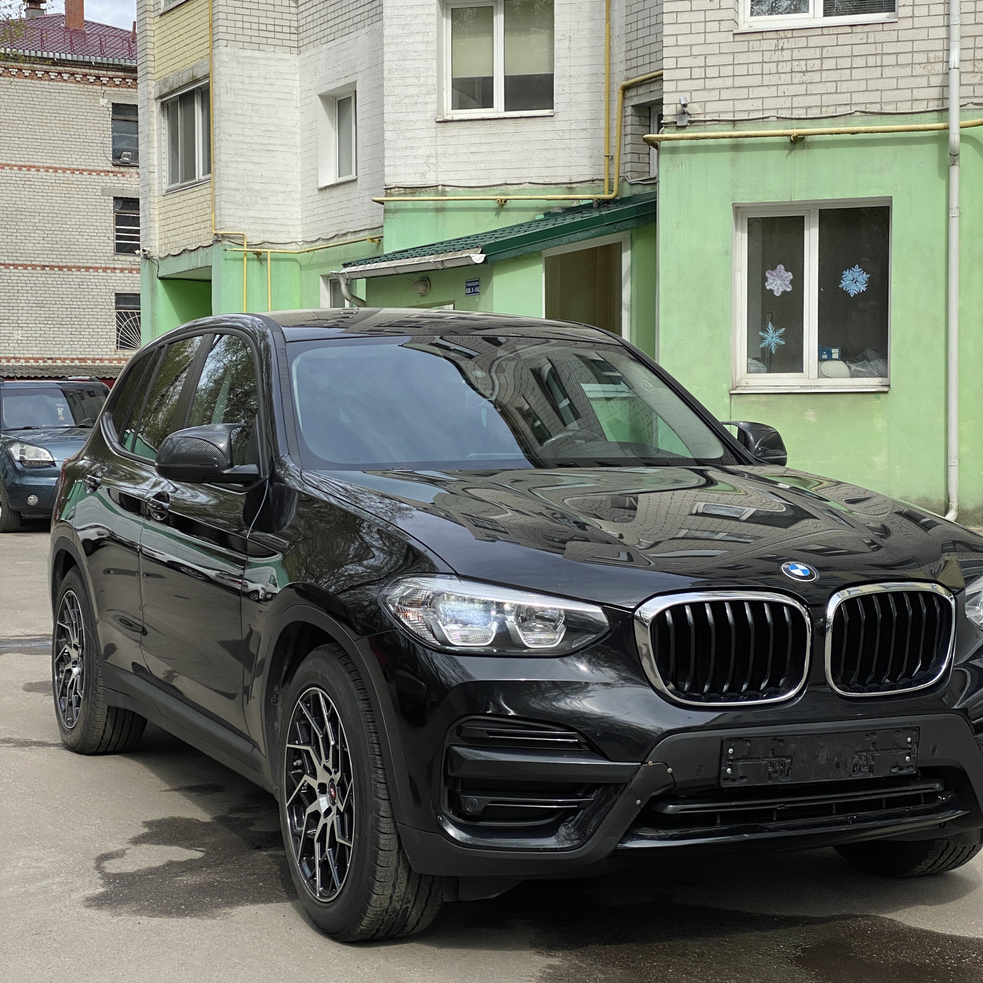 Поставил обратно хром ноздри — BMW X3 (G01), 2 л, 2019 года | стайлинг ...