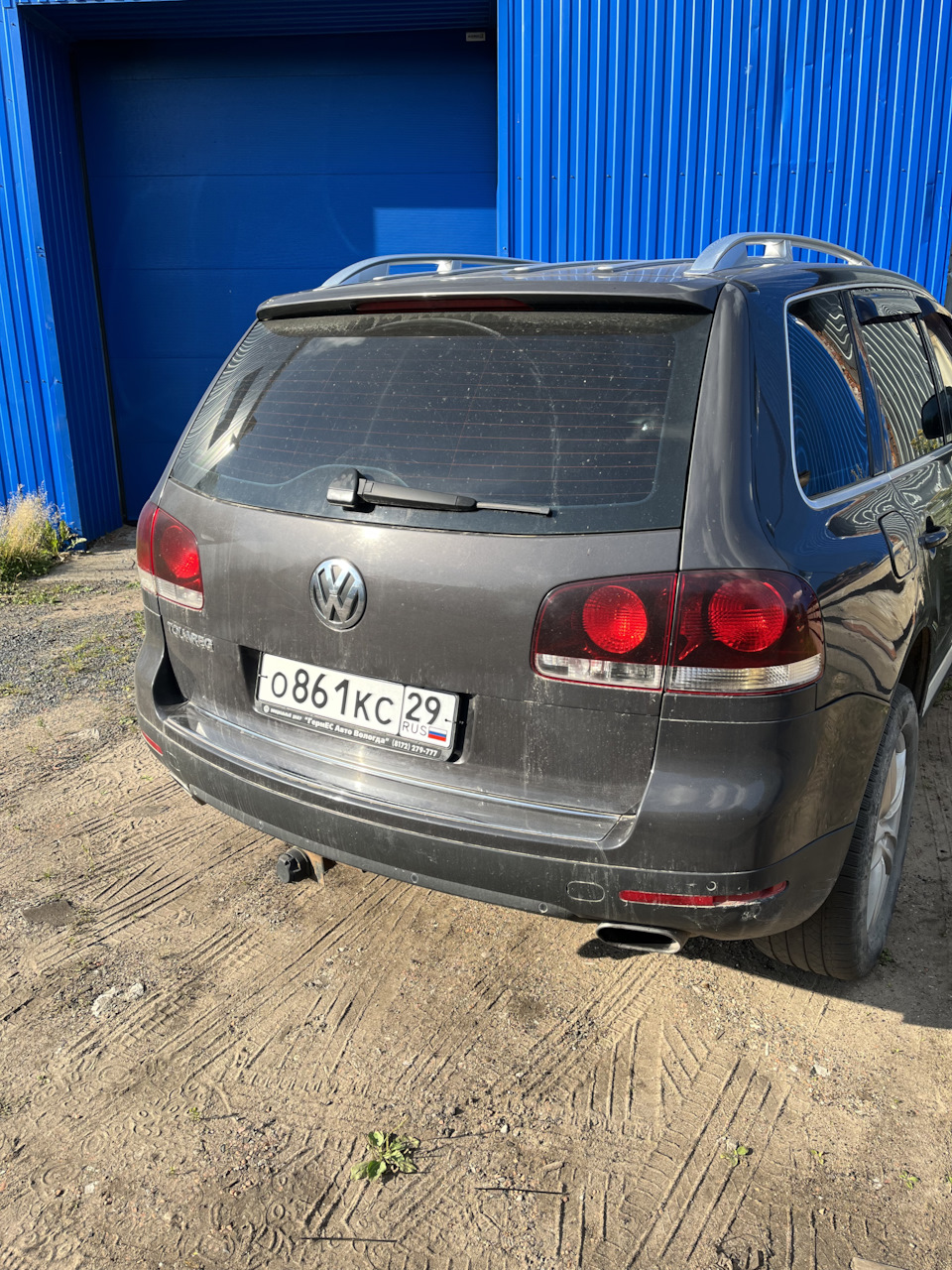 Регистрация в ГИБДД — Volkswagen Touareg (1G), 3,6 л, 2008 года | другое |  DRIVE2