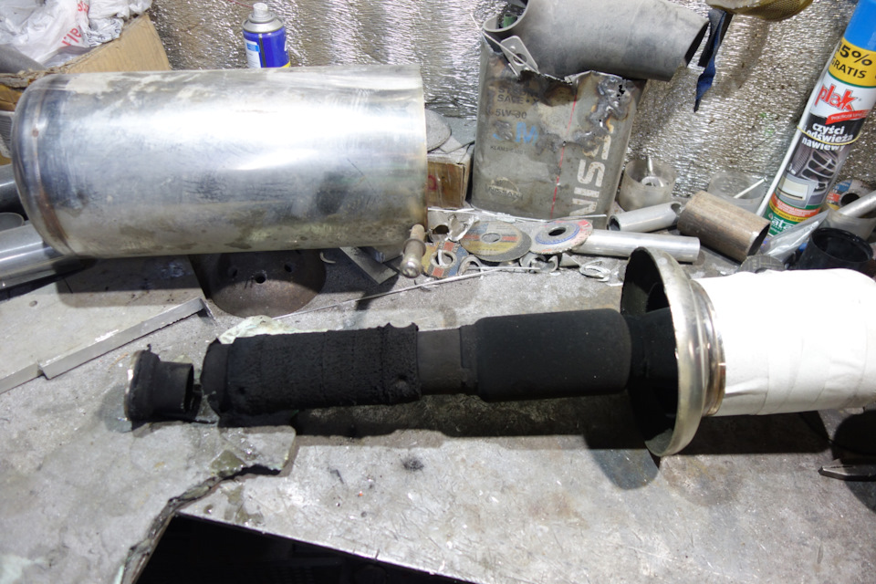 Набивка глушителя Sti GeNOME — Subaru Impreza (GD/GG), 0,5 л, 2000 года ...