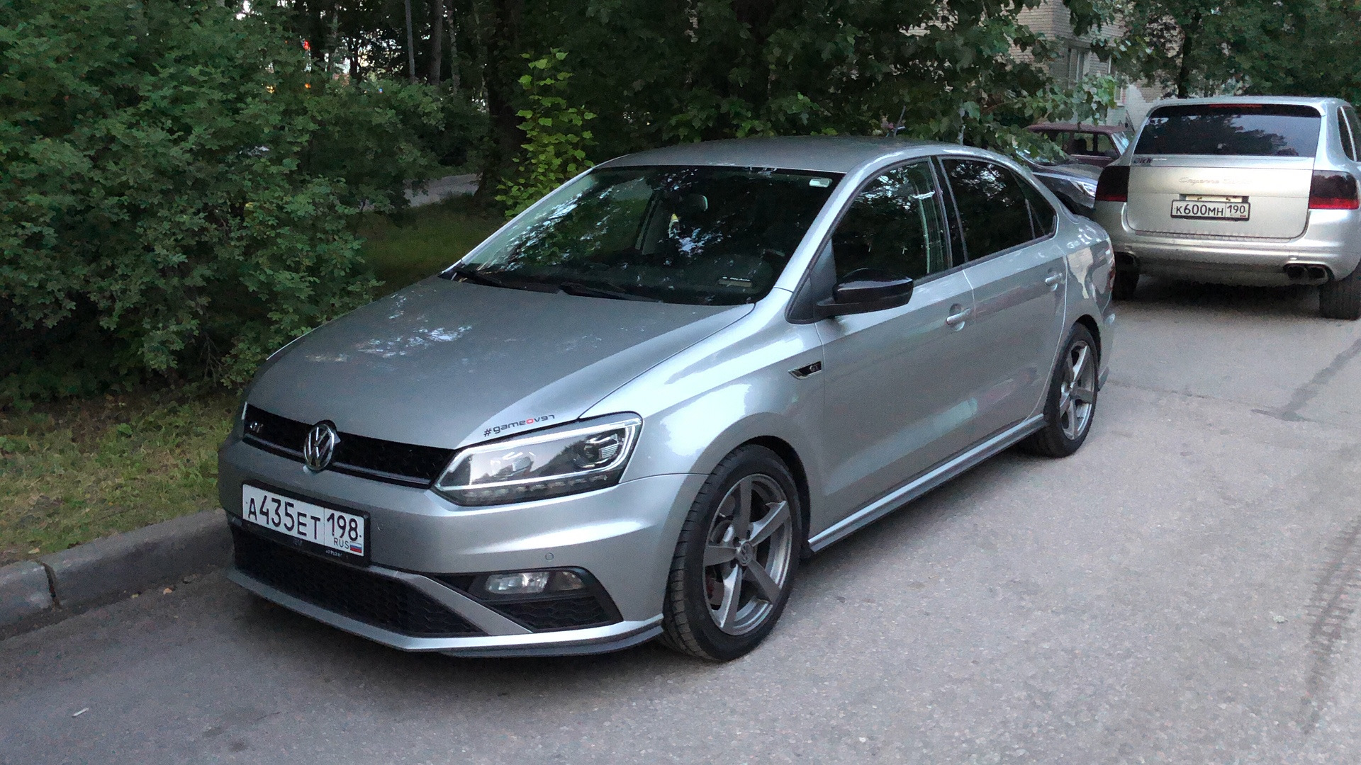 Мечтал, хотел, получил H&R к моим Koni Sport. — Volkswagen Polo Sedan GT,  1,4 л, 2017 года | тюнинг | DRIVE2