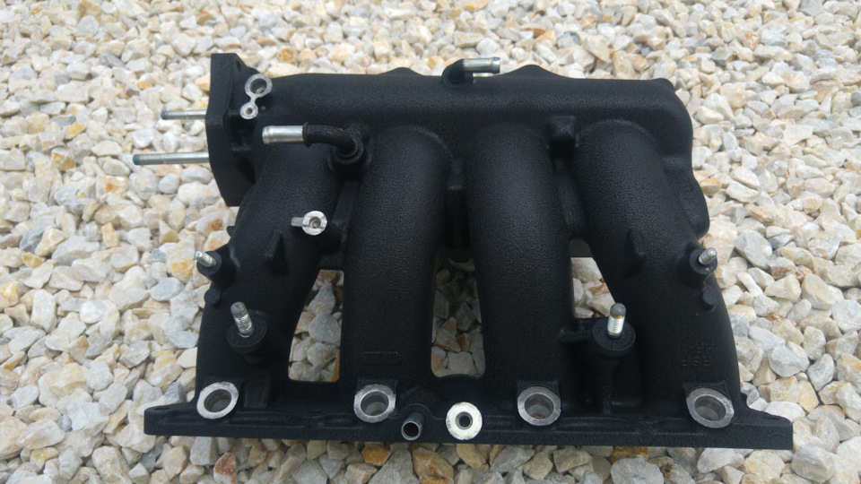 RSP Intake manifold without water + thermal gasket install — Honda