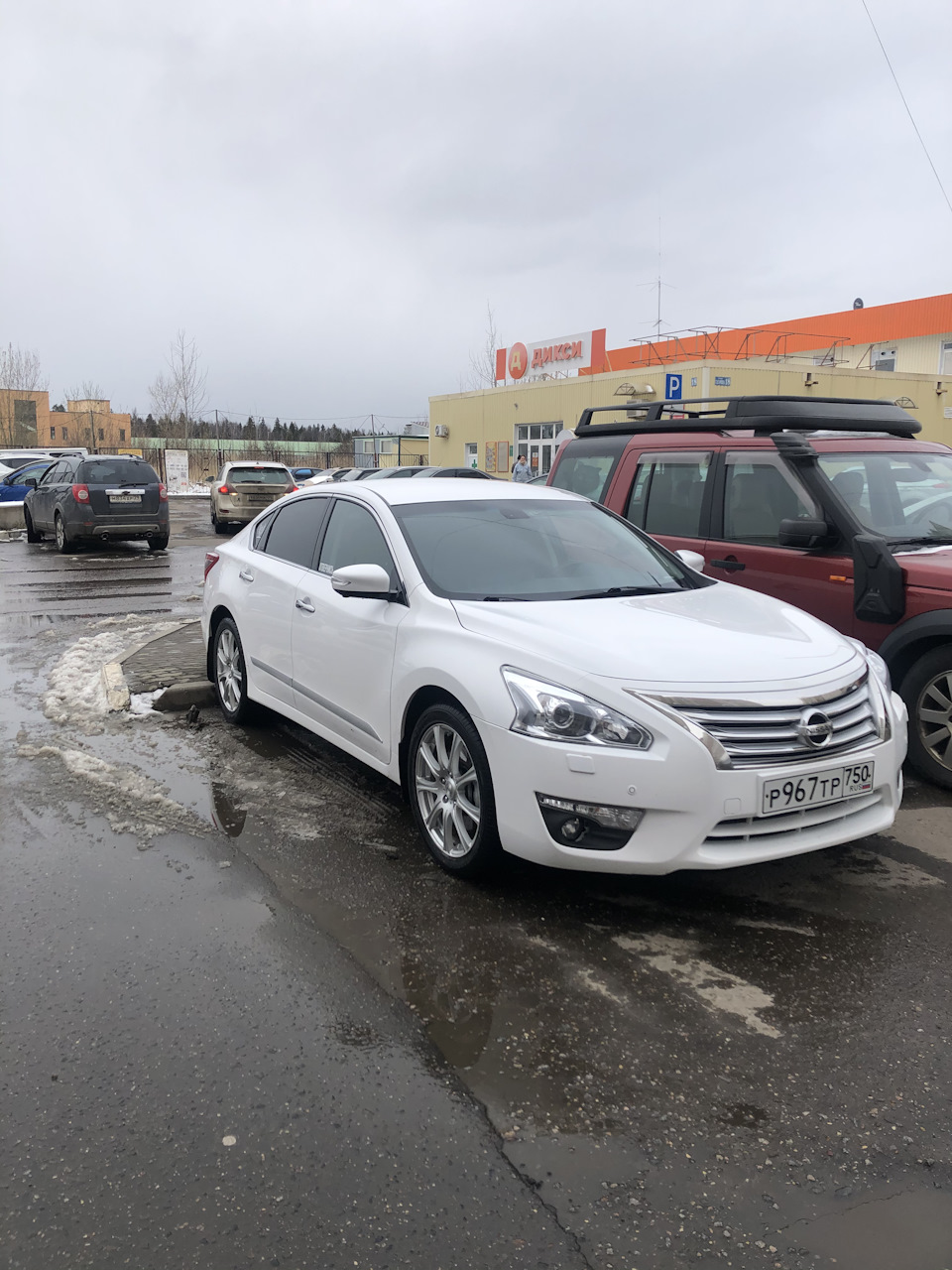 Anti bunker — Nissan Teana (L33), 2,5 л, 2015 года | прикол | DRIVE2