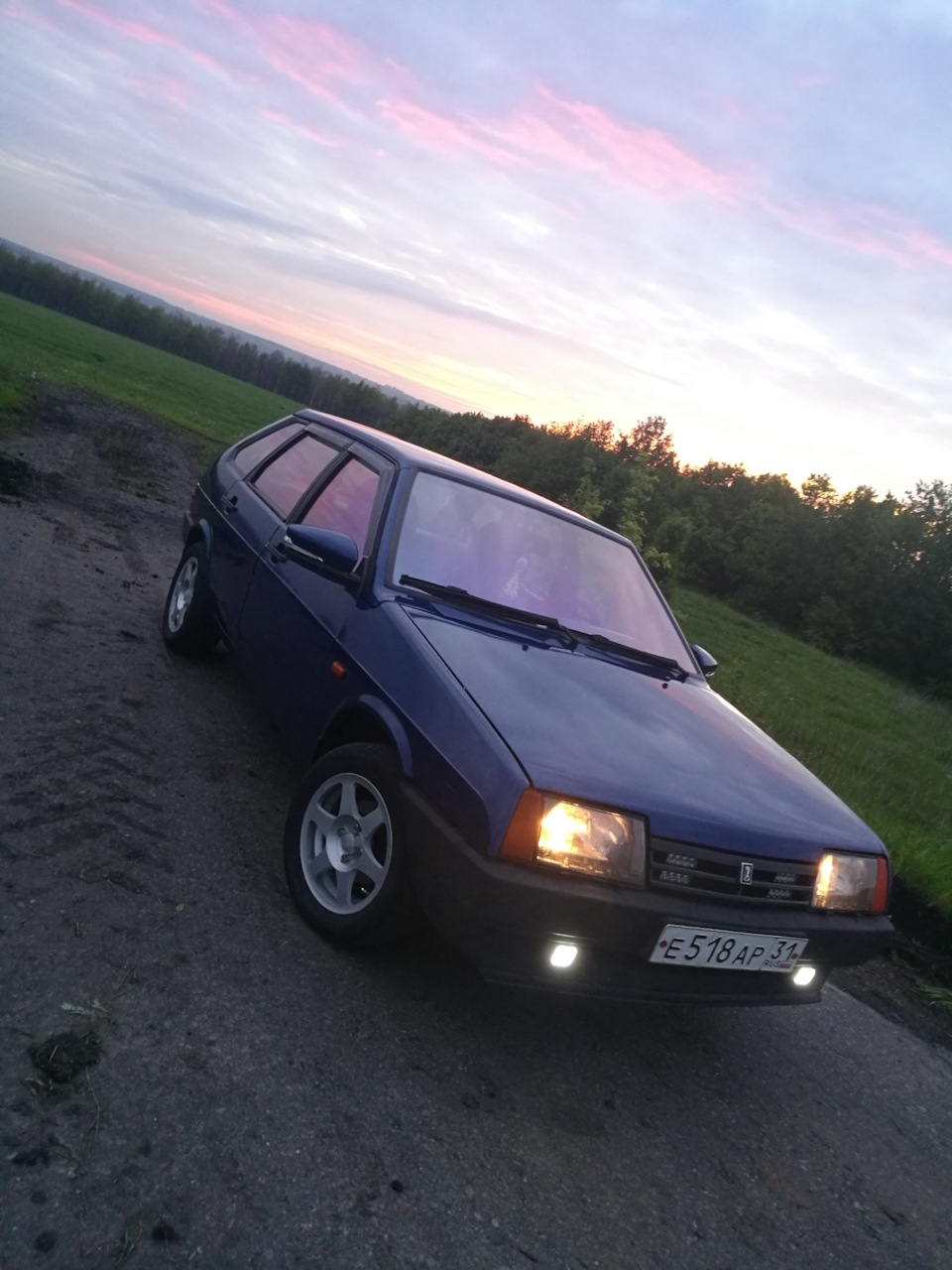 Не можешь купить, сделай сам)) Рамка заднего номера из рамки от Audi 100. —  Lada 21093i, 1,5 л, 2003 года | стайлинг | DRIVE2