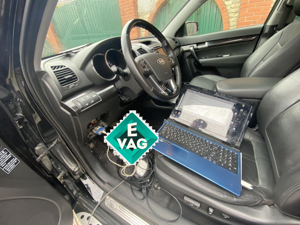 Прошивка блока AIRBAG SRS на Kia Sorento XM 2.2 CRDI \"2010 из ...