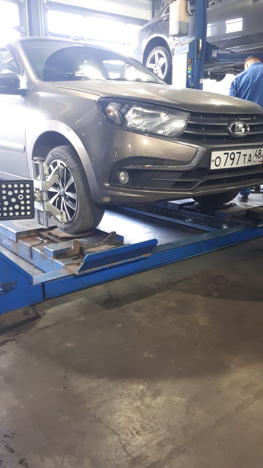 Доработка подвески — Lada Гранта Лифтбек (2-е поколение), 1,6 л, 2020 ...