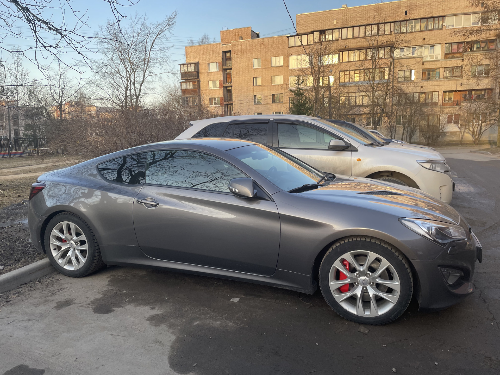 Тормоза в круг Equus/ Quoris — Hyundai Genesis Coupe, 2 л, 2012 года ...