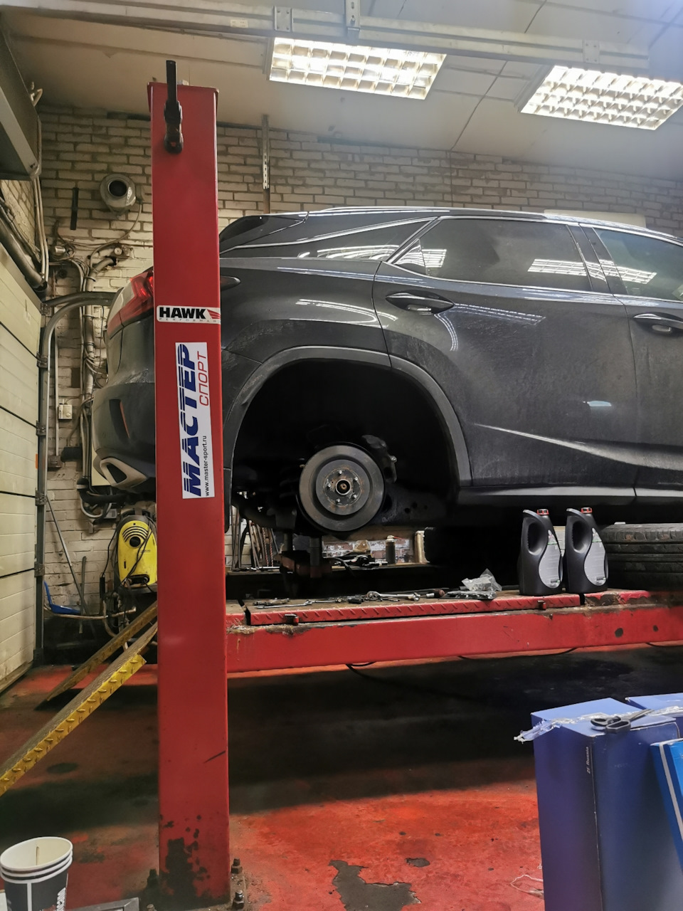 ТО 7 — Lexus RX (4G)