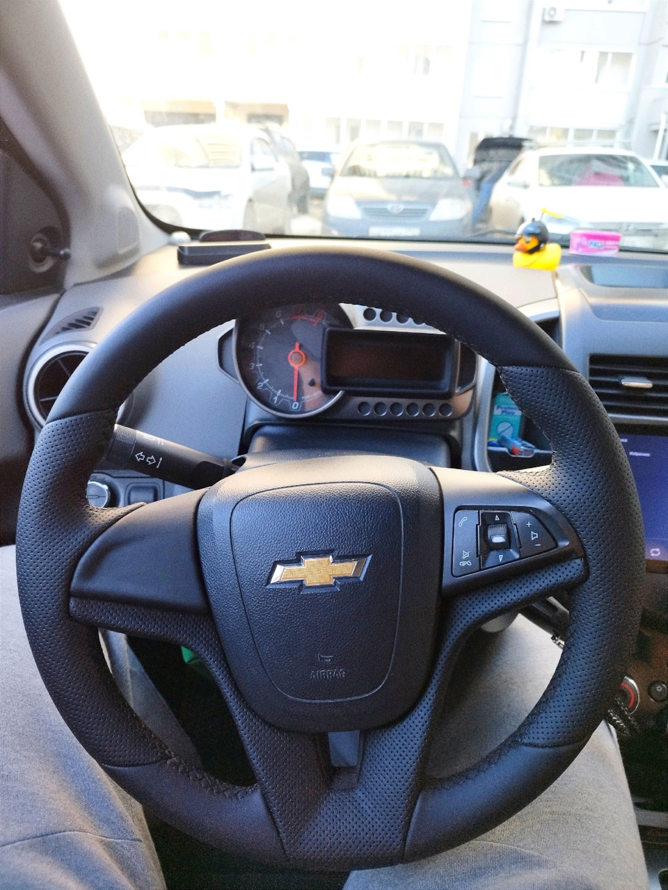 Перешив руля — Chevrolet Aveo Sedan (2G), 1,6 л, 2012 года | тюнинг ...