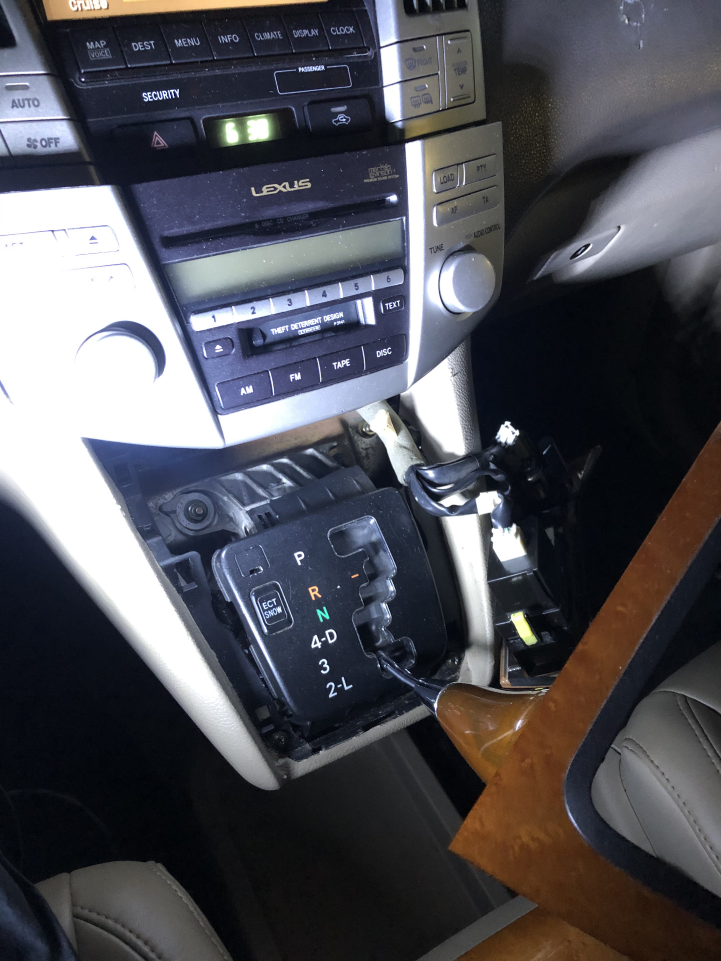 Аукс-Блютус в штатную магнитолу. — Lexus RX (2G), 3,3 л, 2004 года ...