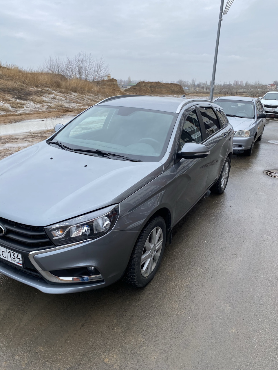 Помяли крыло — Lada Vesta SW, 1,6 л, 2020 года | кузовной ремонт | DRIVE2