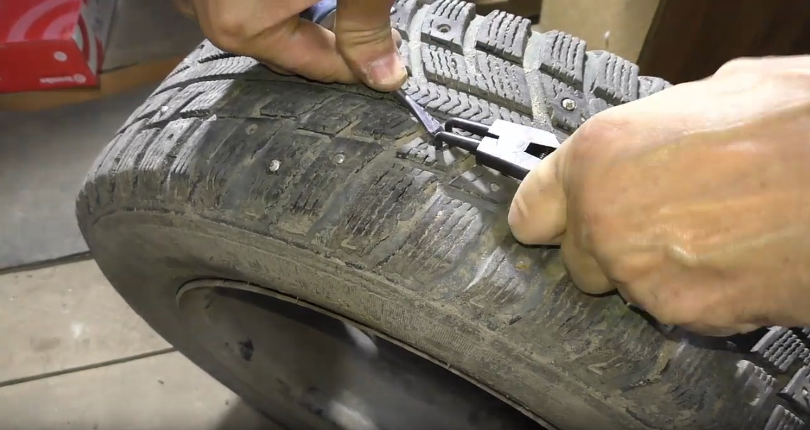 Как правильно зашиповать шину авто своими руками? – K-News
