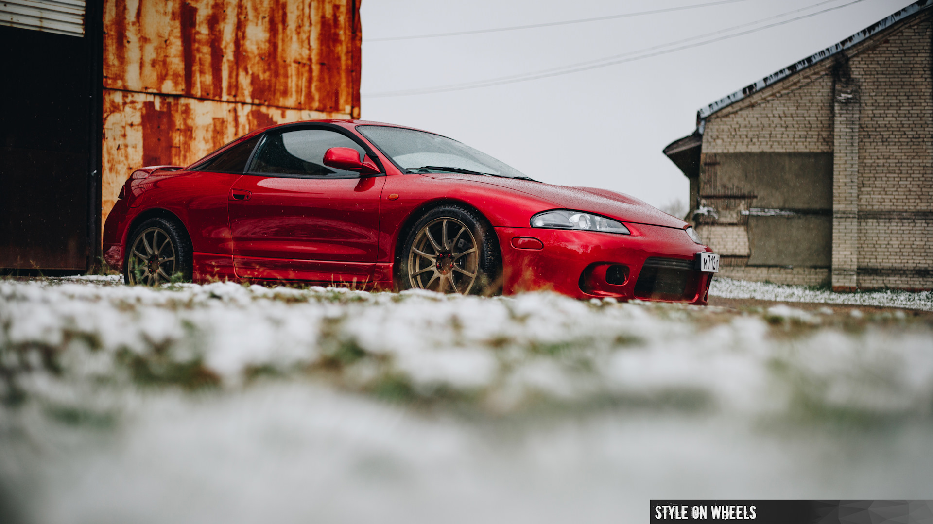 Mitsubishi Eclipse 2g Red