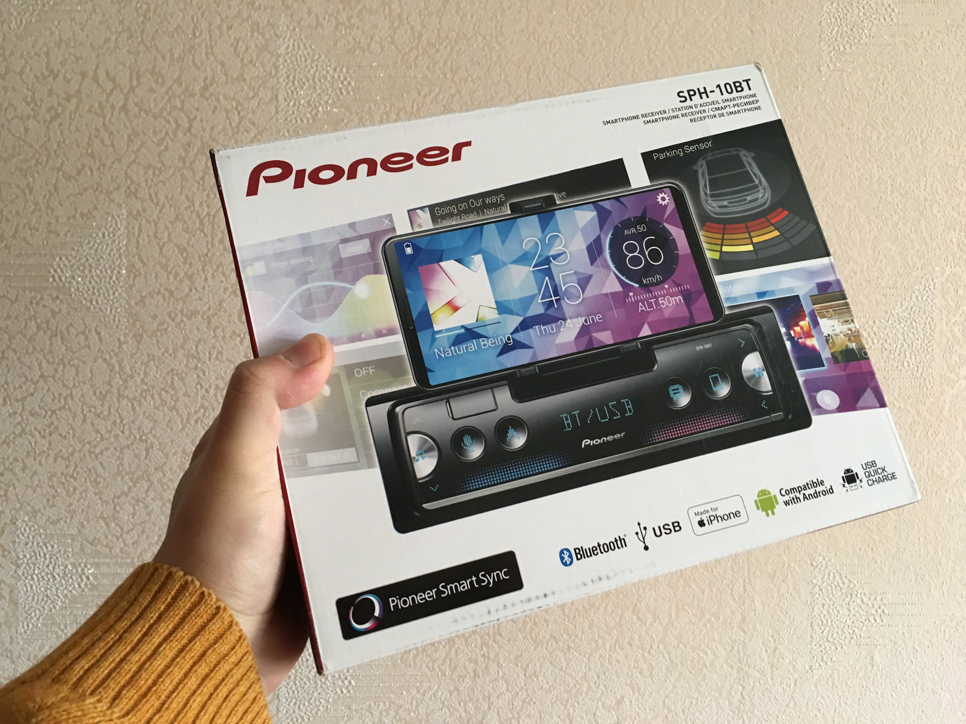 Схема pioneer sph 10bt