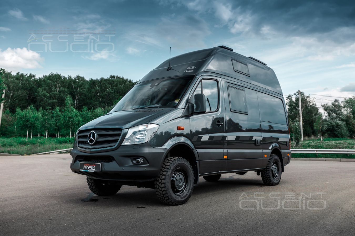 Звук в Mercedes-Benz Sprinter CS-Reisemobile — Accent-audio на DRIVE2