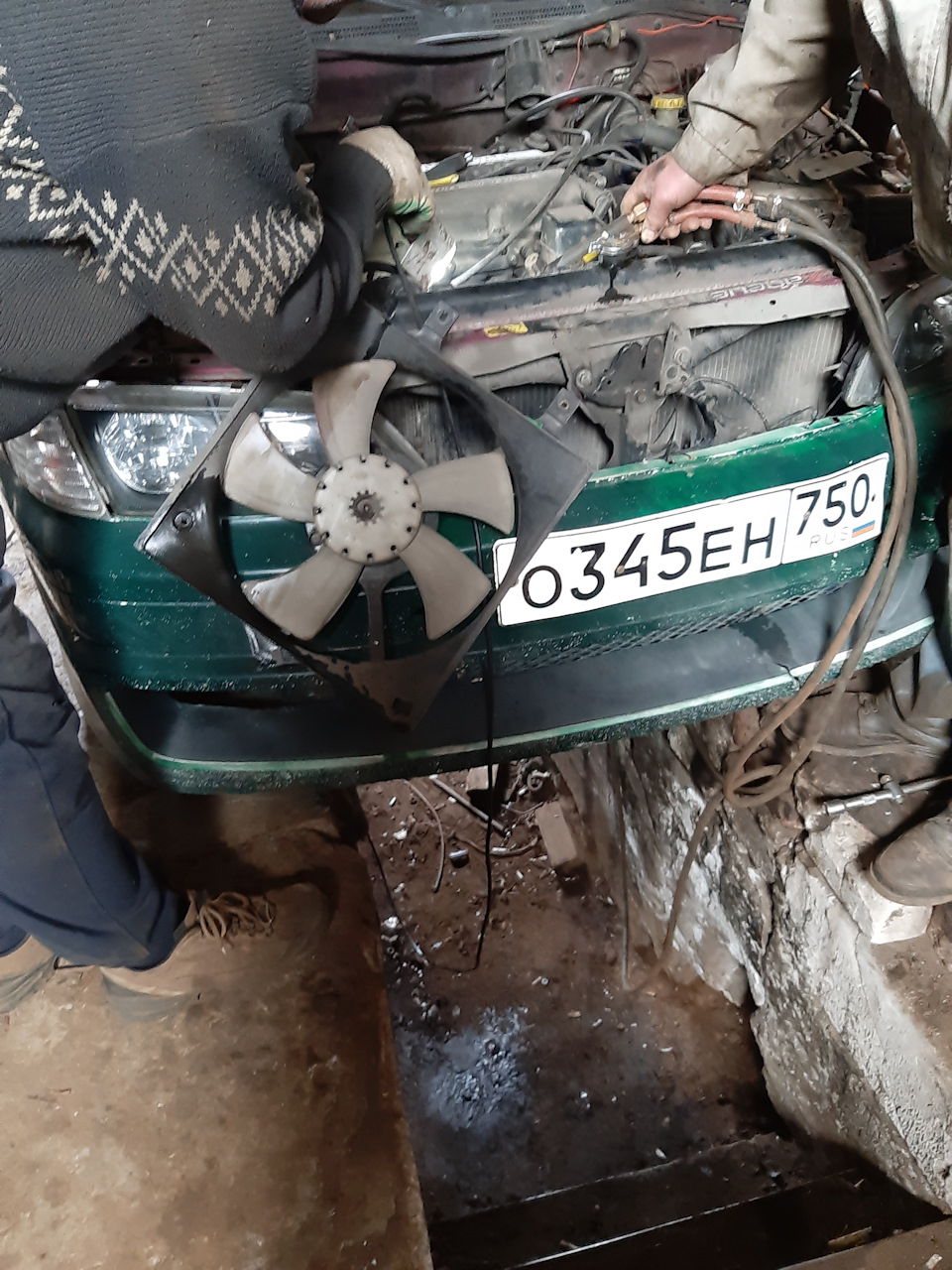 Сечет глушитель — Nissan Primera (P11), 2 л, 1998 года | визит на ...