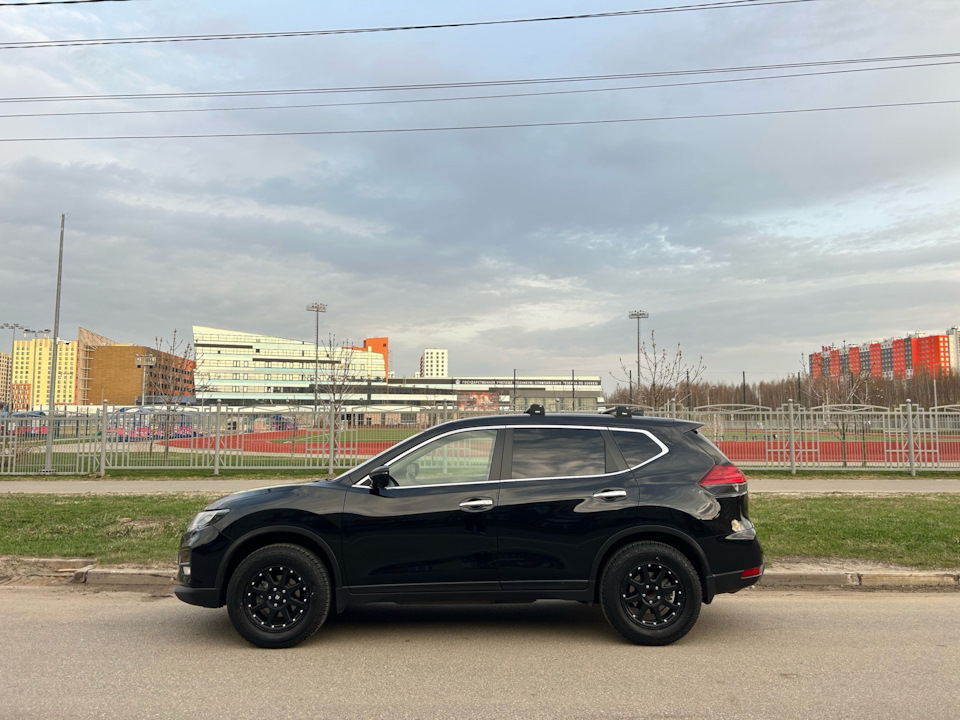 колеса уже не кажутся такими громоздкими в арке — Nissan X-Trail III (t32)
