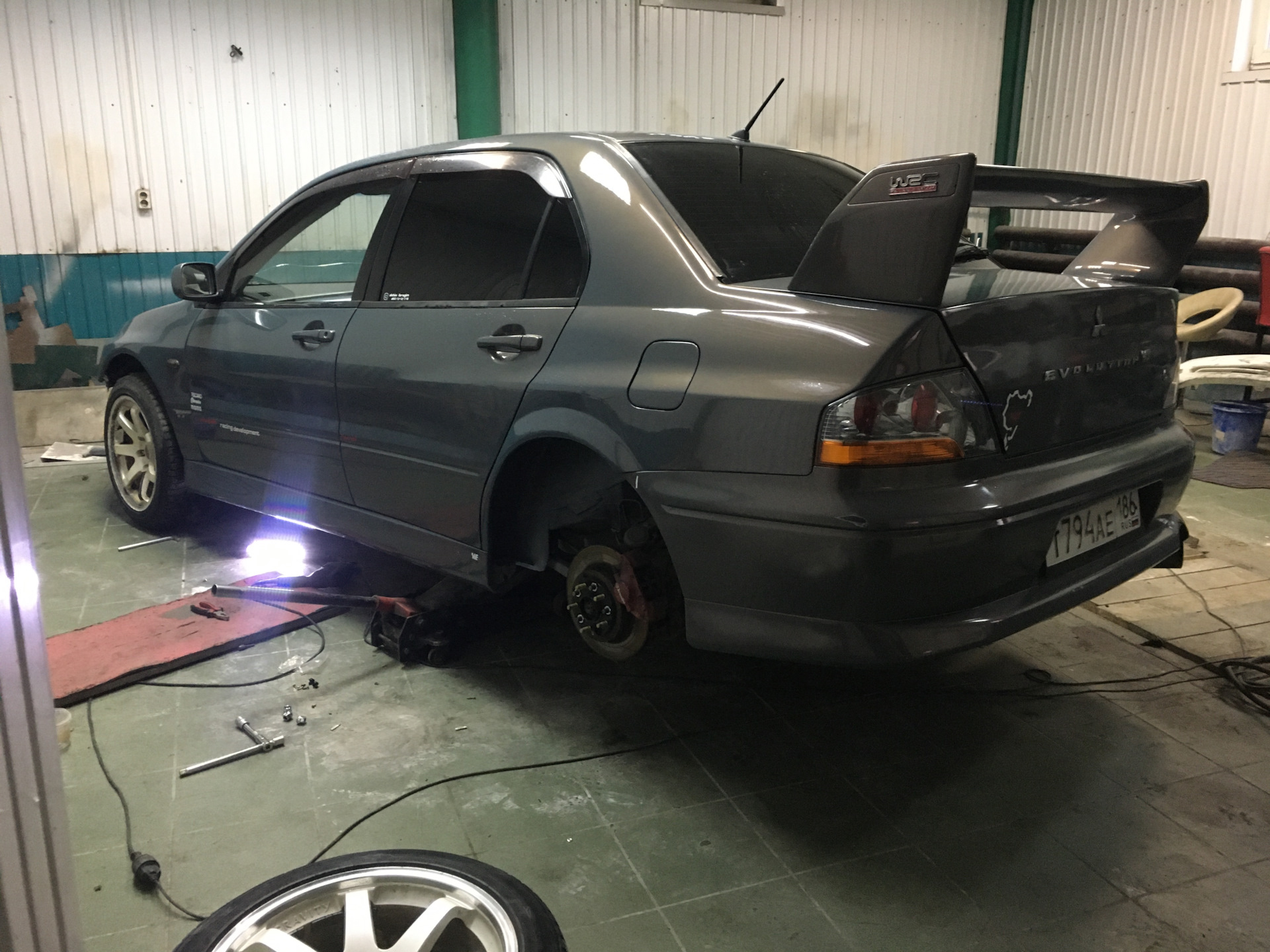 Удаление рыжиков(обновление кузова — Mitsubishi Lancer Evolution VII, 2 ...