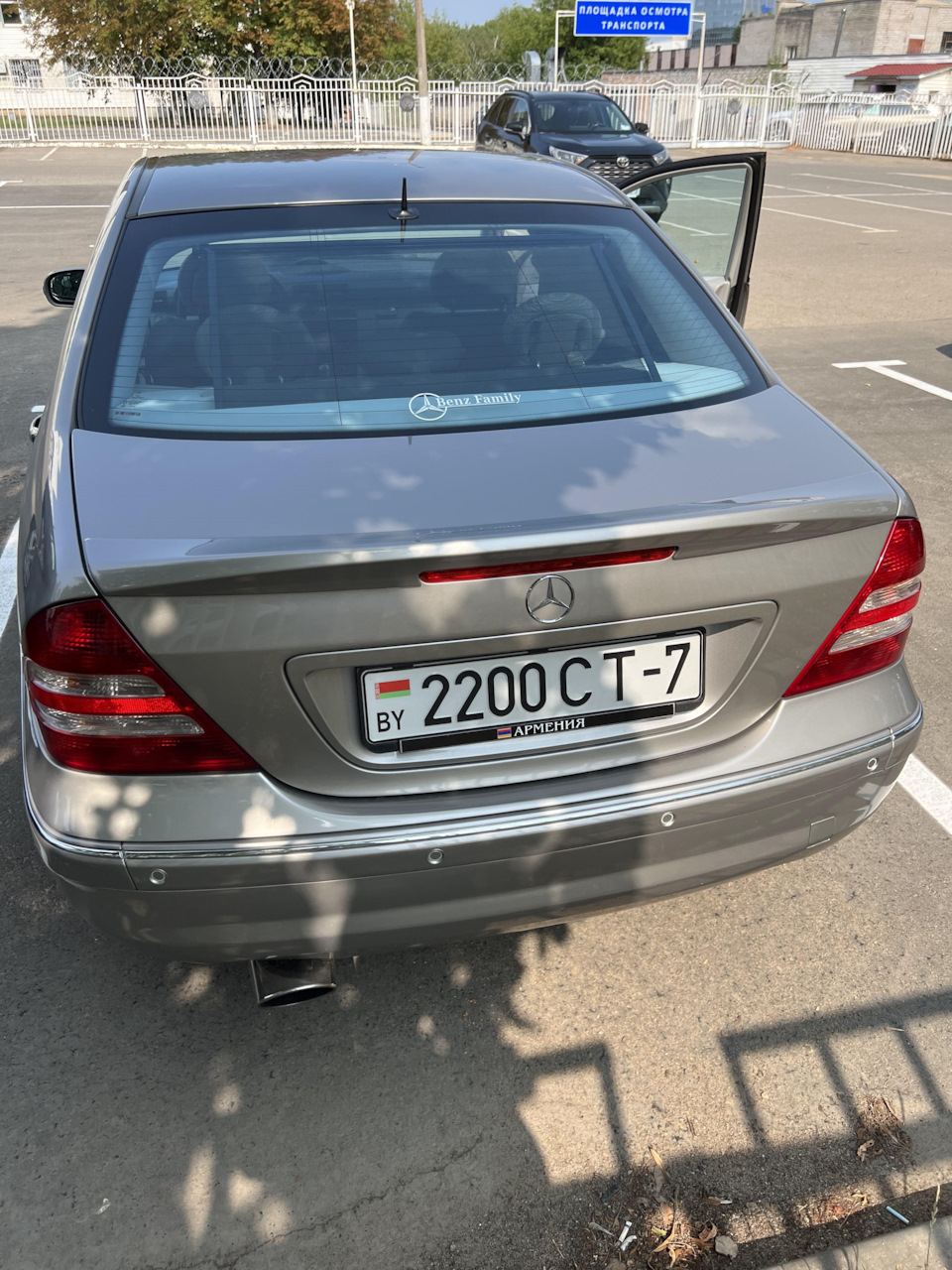 USA номер — Mercedes-Benz C-class (W203), 1,8 л, 2005 года | стайлинг |  DRIVE2