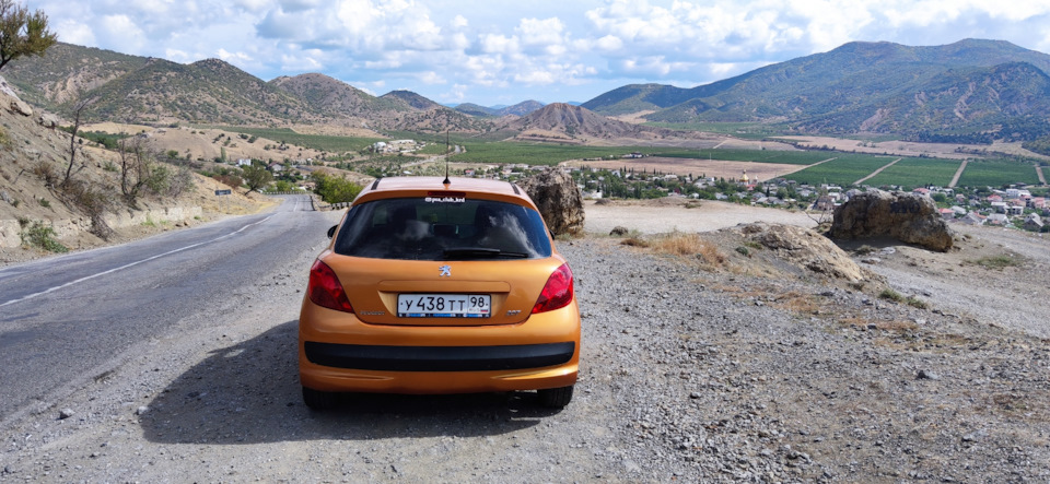 Крым-Краснодар. Пежо 207🧡 — Peugeot 207, 1,4 л, 2007 года | путешествие ...