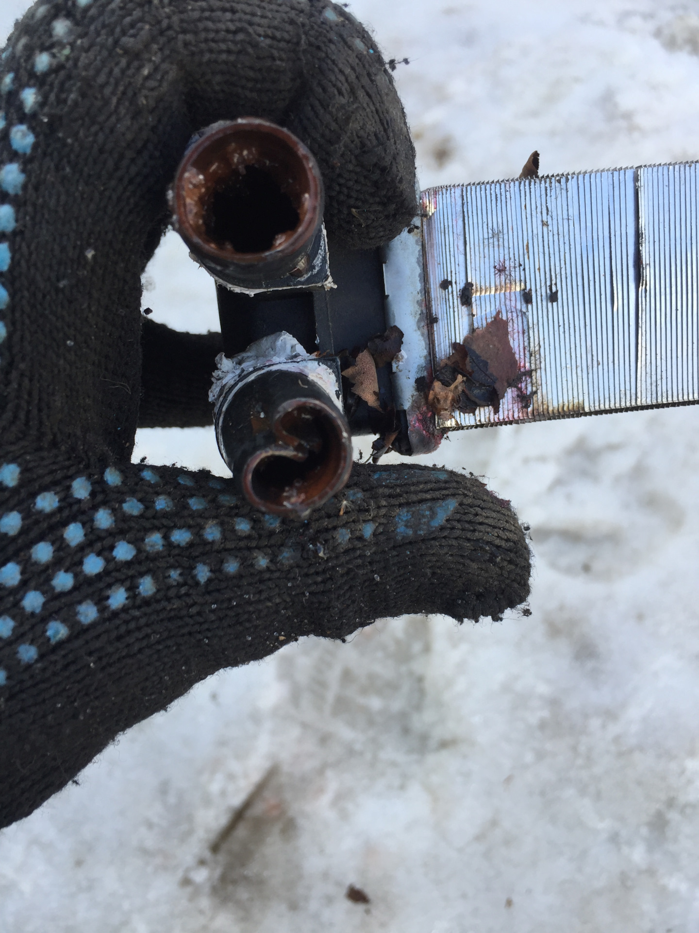 Потек радиатор печки — Lada 2115, 1,6 л, 2007 года | своими руками | DRIVE2