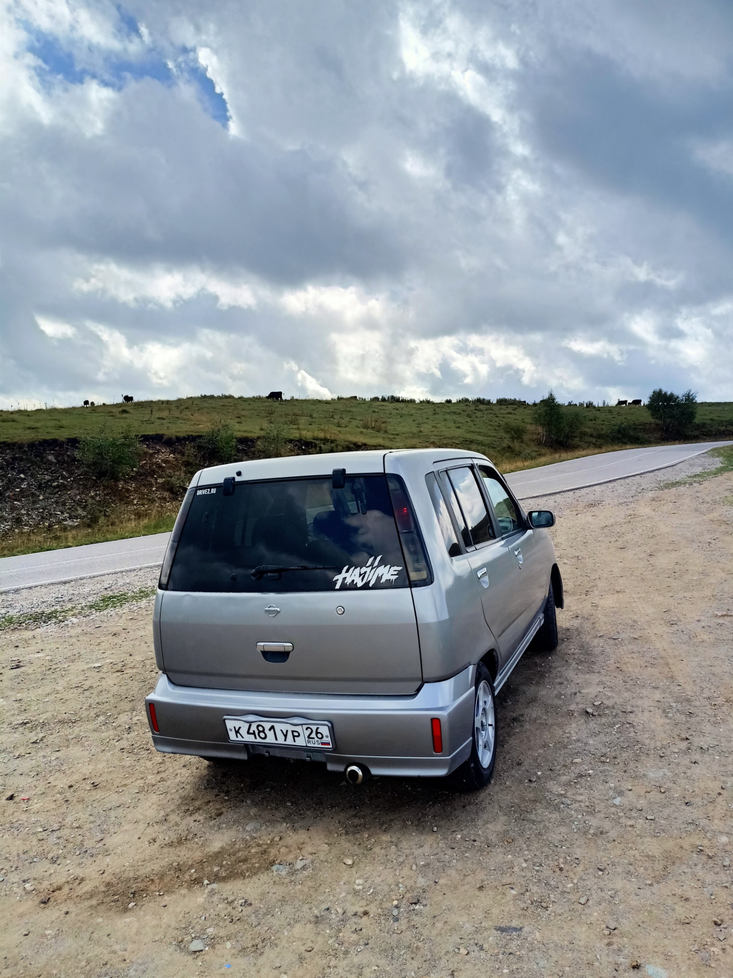 Дорога к Эльбрусу 2. Джилы-су. — Nissan Cube I, 1,4 л, 2001 года |  путешествие | DRIVE2