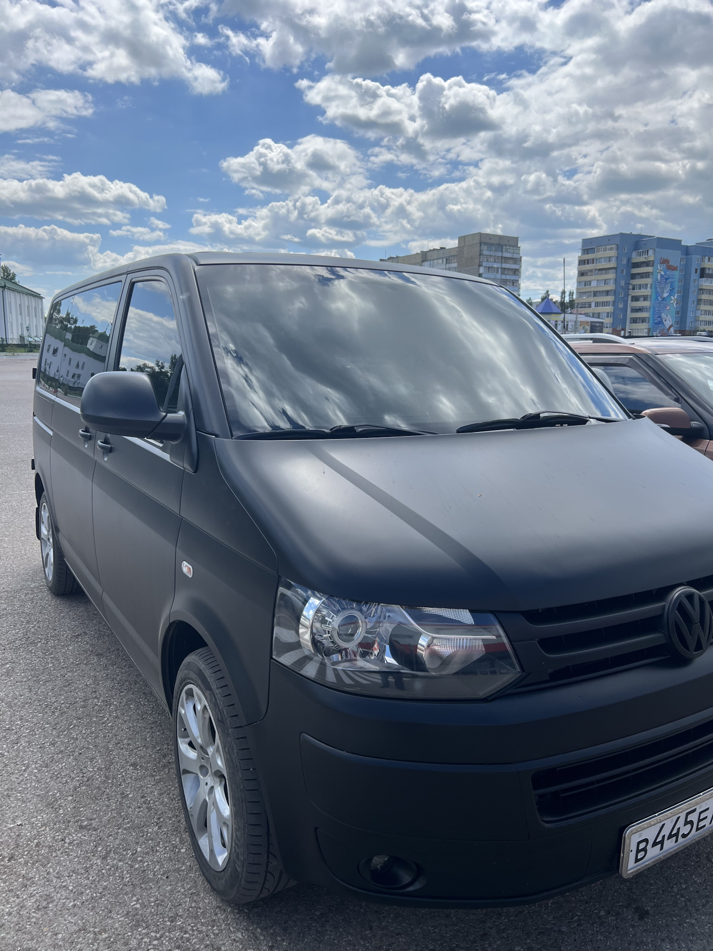 Покраска Пластидипом — Volkswagen Transporter T5, 2 л, 2012 года ...