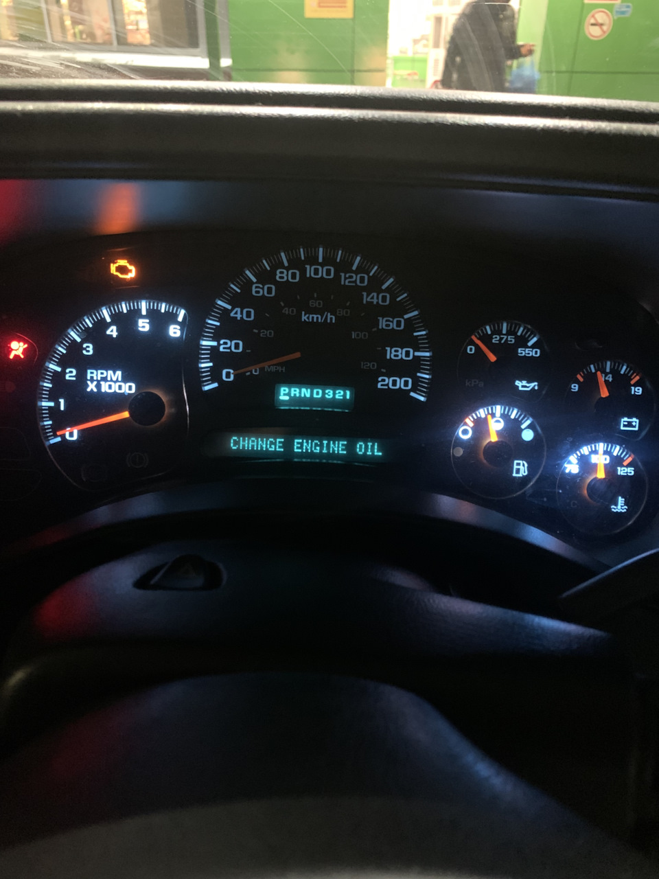 Сброс счетчика ( старения ) масла на Шевроле Тахо 800 — Chevrolet Tahoe ...