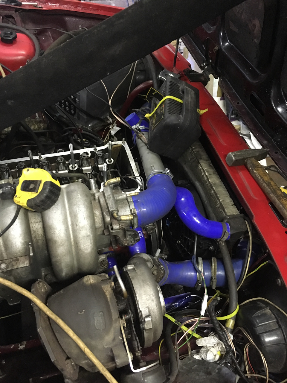 18. Ну впуск весь собран и подогнан. — Lada 21047