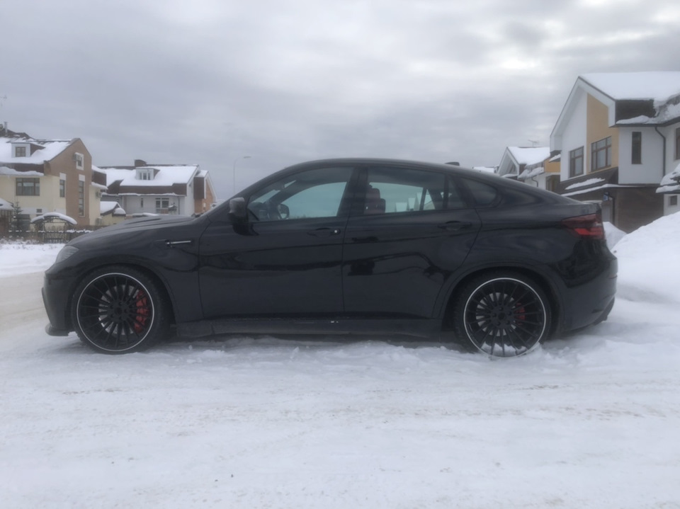 Занижение bmw x6 e71