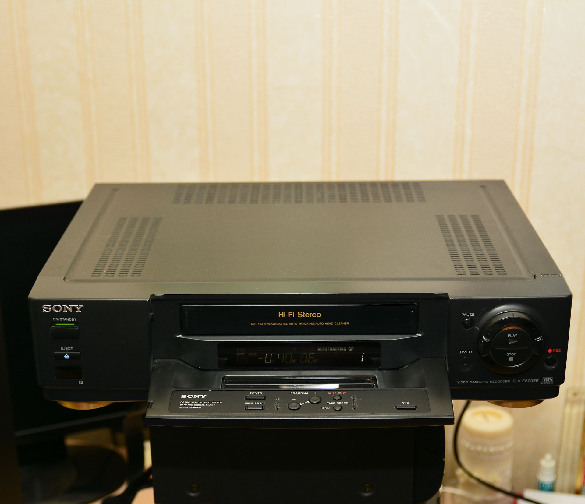 Видео VHS со звуком Hi-Fi — Видеомагнитофон SONY SLV-E800EE Hi-Fi. —  Сообщество «Клуб Почитателей Кассетных Магнитофонов» на DRIVE2