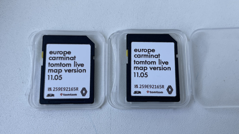 Renault Carminat TomTom Live 11.05 SD card Europe 2023