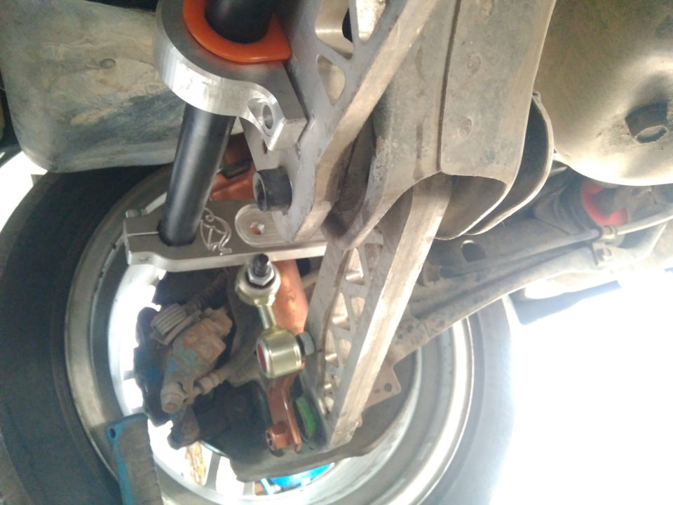 Установка заднего регулируемого стабилизатора поперечной устойчивости ...