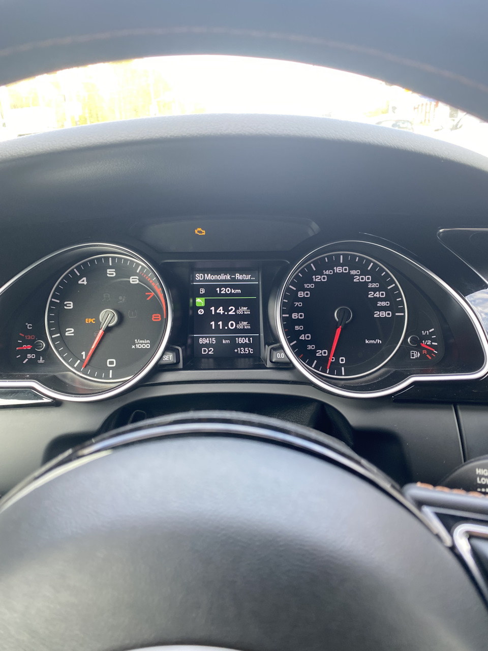 Ошибка EPS — Audi A5 Sportback (1G), 2 л, 2014 года | поломка | DRIVE2