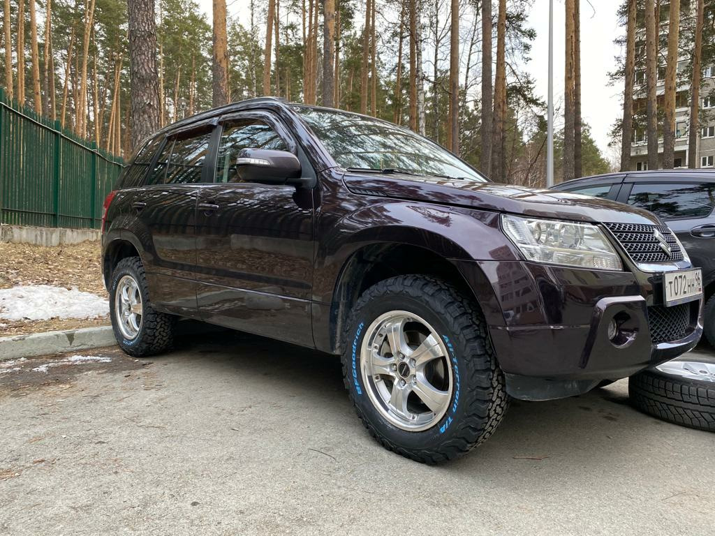 Смена резины, первые впечатления — Suzuki Grand Vitara (2G), 2,4 л ...