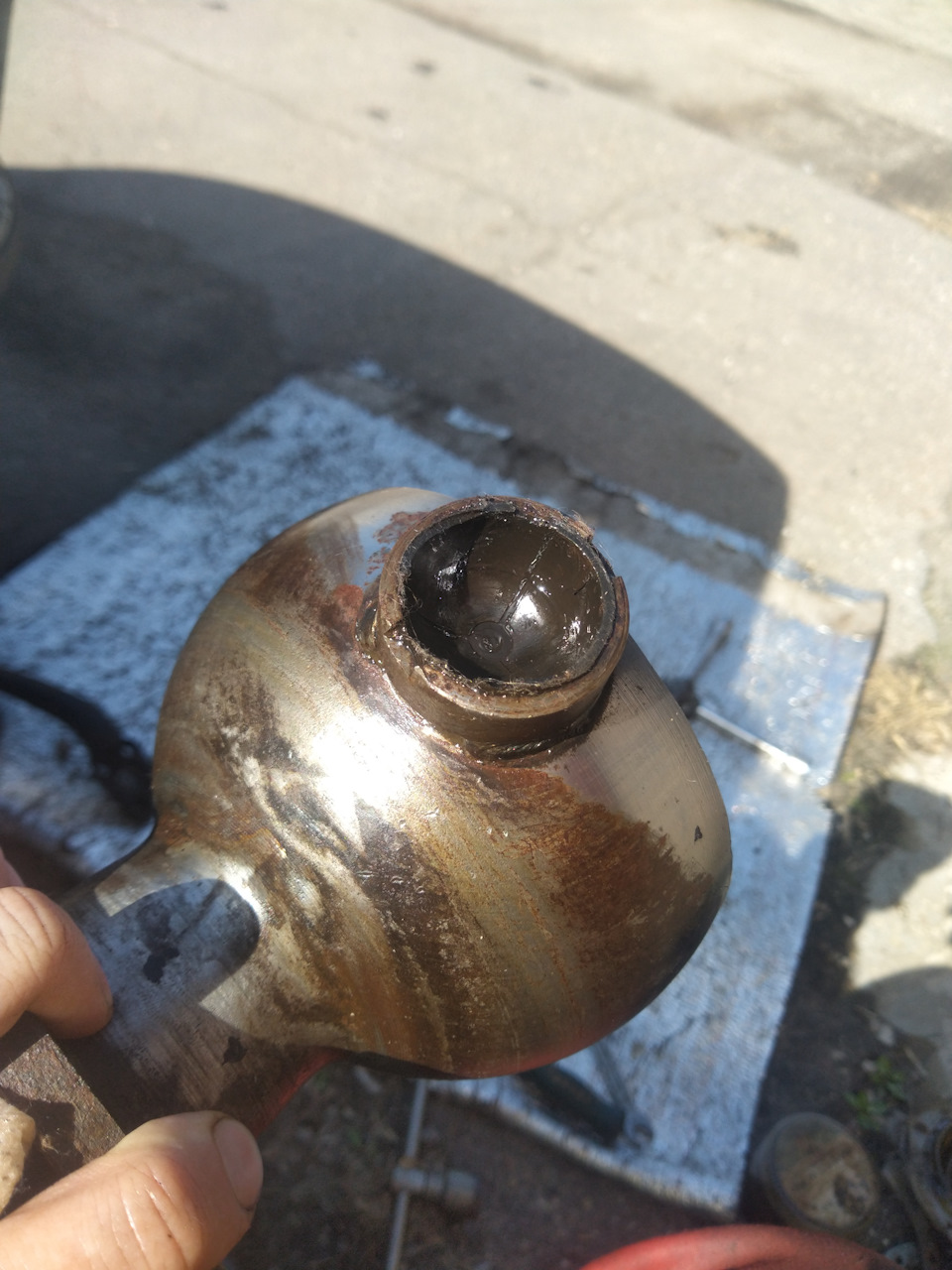 Продолжаем менять шкворня или о ресурсе пластика — УАЗ Patriot, 2,7 л ...