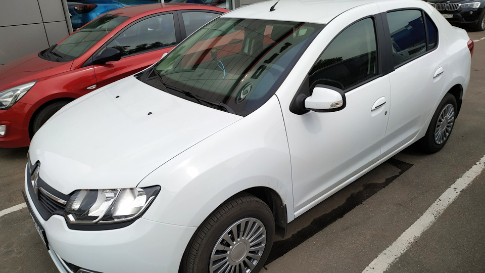 Первое ТО — Renault Logan (2G), 1,6 л, 2018 года | плановое ТО | DRIVE2